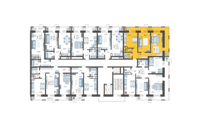 115 м², 2-комнатная квартира 7 600 000 ₽ - изображение 100