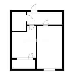 Квартира 37,6 м², 2-комнатная - изображение 1