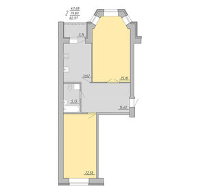 114,4 м², 3-комнатная квартира 10 300 000 ₽ - изображение 143