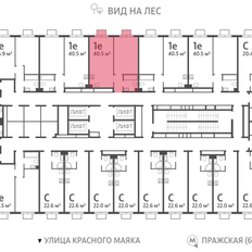 Квартира 40,5 м², 1-комнатная - изображение 3