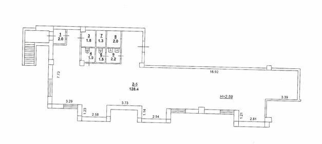 141,1 м², помещение свободного назначения - изображение 3