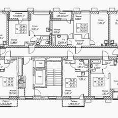 Квартира 42,4 м², 2-комнатная - изображение 2