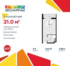 22,3 м², квартира-студия 7 357 599 ₽ - изображение 29