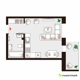 Квартира 27,7 м², студия - изображение 1