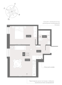 43 м², 2-комнатная квартира 7 240 000 ₽ - изображение 114