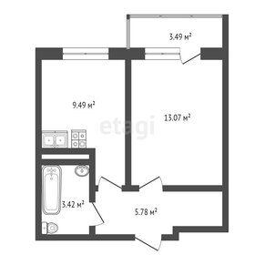 Квартира 34 м², 1-комнатная - изображение 1