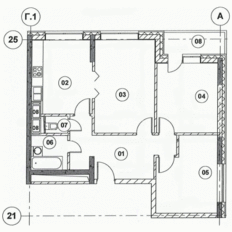 Квартира 75,5 м², 3-комнатная - изображение 1