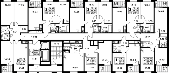 66,4 м², 2-комнатная квартира 22 174 998 ₽ - изображение 7