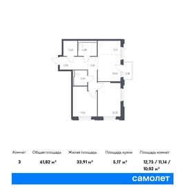 Квартира 31,7 м², 1-комнатная - изображение 1