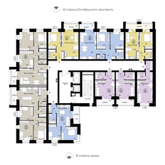 Квартира 82,3 м², 3-комнатная - изображение 2