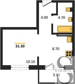 31,4 м², 1-комнатная квартира 3 500 000 ₽ - изображение 43