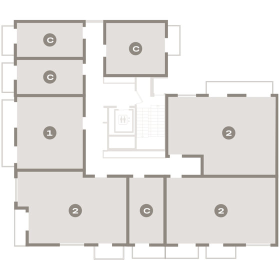 26 м², квартира-студия 4 587 265 ₽ - изображение 51