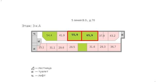 121,8 м², офис 106 325 ₽ в месяц - изображение 3