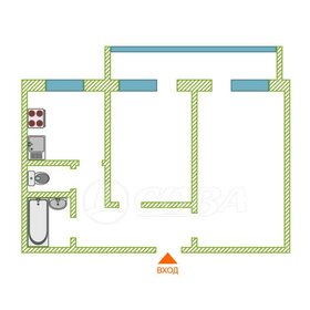 Квартира 48,2 м², 2-комнатная - изображение 5