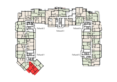 75,6 м², 3-комнатная квартира 11 338 500 ₽ - изображение 20