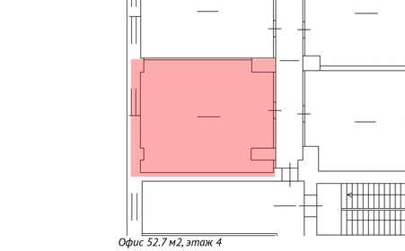 50,4 м², офис 42 840 ₽ в месяц - изображение 42