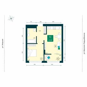 41 м², 1-комнатная квартира 4 700 000 ₽ - изображение 8
