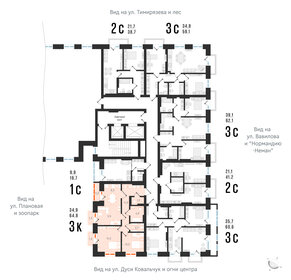 Квартира 64,8 м², 3-комнатная - изображение 2