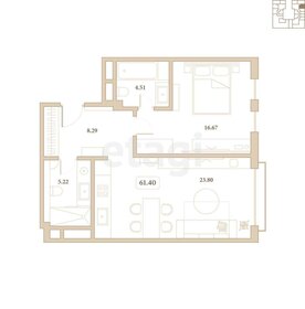 72 м², 1-комнатные апартаменты 32 628 000 ₽ - изображение 58