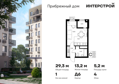 Квартира 29,3 м², студия - изображение 1