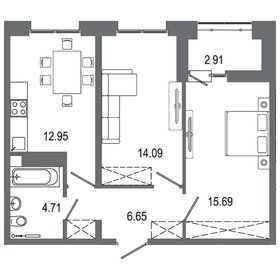 38 м², 2-комнатная квартира 7 900 000 ₽ - изображение 65