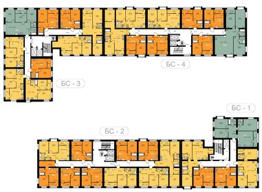 57,8 м², 4-комнатная квартира 4 190 000 ₽ - изображение 104