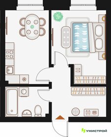 Квартира 36,2 м², 1-комнатная - изображение 1