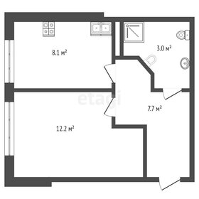 Квартира 32,7 м², 1-комнатная - изображение 2