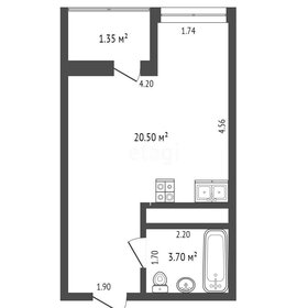 Квартира 25,6 м², студия - изображение 1