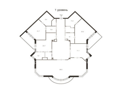 Квартира 360 м², 6-комнатная - изображение 1