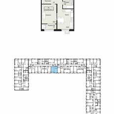 Квартира 41,7 м², 1-комнатная - изображение 2