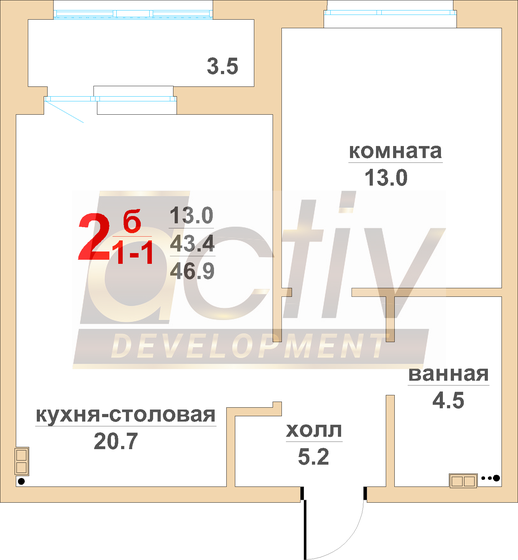 Купить квартиру бизнес класса у метро Площадь 1905 года в Екатеринбурге - изображение 6