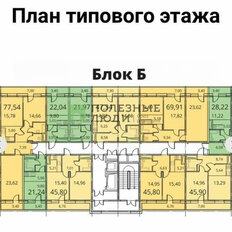 Квартира 77,5 м², 3-комнатная - изображение 3