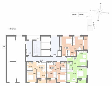 43 м², 1-комнатная квартира 5 600 000 ₽ - изображение 12