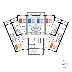 33,5 м², квартира-студия 5 443 750 ₽ - изображение 22