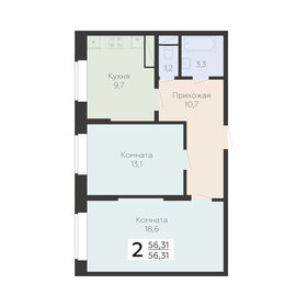 45 м², 2-комнатная квартира 6 850 000 ₽ - изображение 30