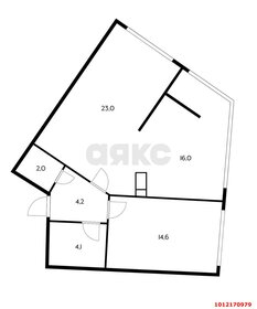 Квартира 64 м², 2-комнатная - изображение 1