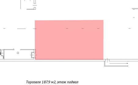 187,9 м², торговое помещение - изображение 4