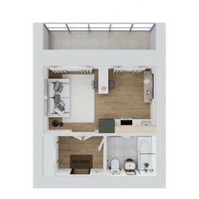 Квартира 28,8 м², студия - изображение 2