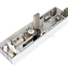 Квартира 27 м², студия - изображение 1