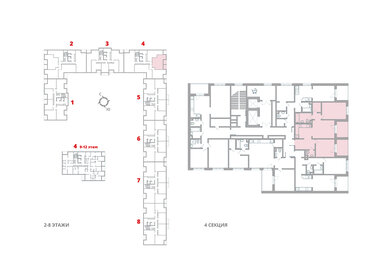 66,7 м², 2-комнатная квартира 10 343 150 ₽ - изображение 39