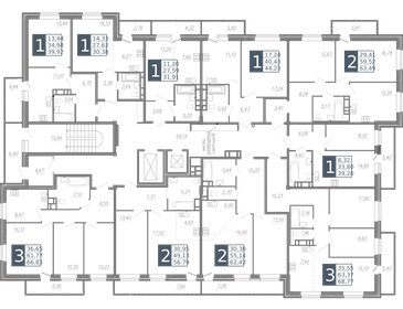 72 м², 2-комнатная квартира 5 860 000 ₽ - изображение 37