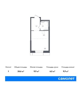 25 м², апартаменты-студия 8 418 527 ₽ - изображение 39