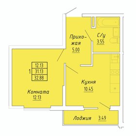 35,2 м², 1-комнатные апартаменты 5 626 000 ₽ - изображение 50