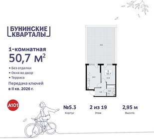 49,9 м², 1-комнатная квартира 10 083 777 ₽ - изображение 11