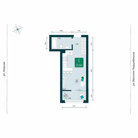 21,5 м², квартира-студия 2 950 000 ₽ - изображение 40