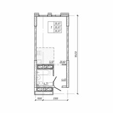 Квартира 35,2 м², 1-комнатная - изображение 2