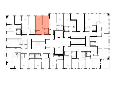 Квартира 41,3 м², 1-комнатная - изображение 2