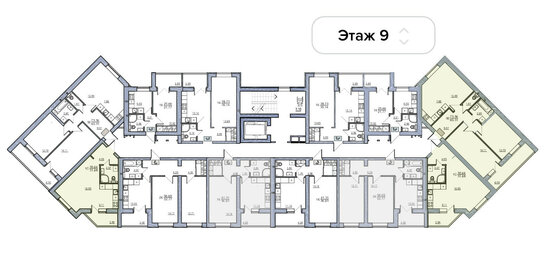 53,7 м², 2-комнатная квартира 6 500 000 ₽ - изображение 107