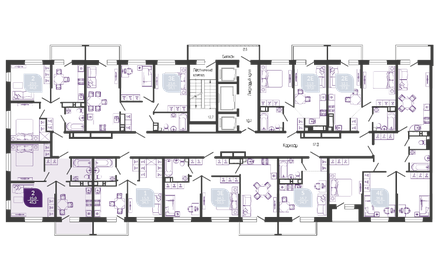 Квартира 45,1 м², 2-комнатная - изображение 2